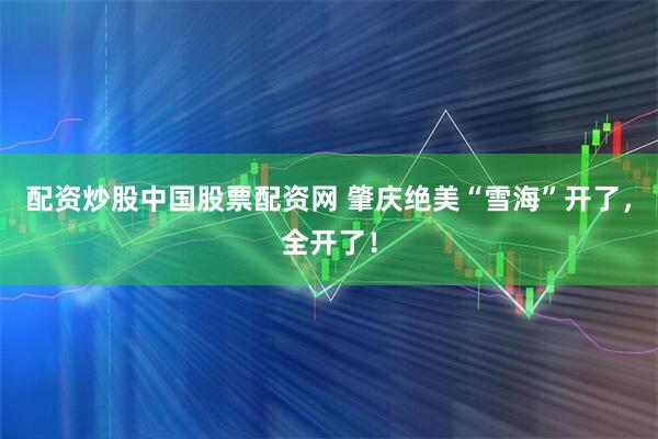 配资炒股中国股票配资网 肇庆绝美“雪海”开了,全开了!